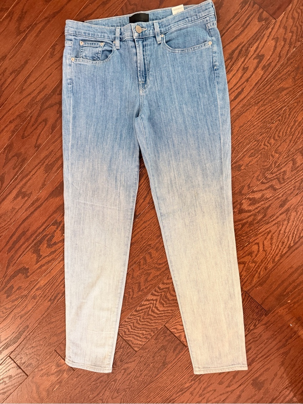 Vince Ombre Light Blue Crop Jeans size 28 - Picture 4 of 8